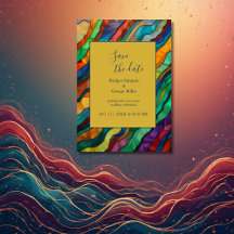 chic afrikanskt destinationsbröllop spara datumet