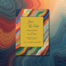 chic afrikanskt destinationsbröllop spara datumet