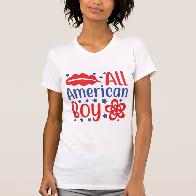 Chic All-American Girl Tee (Framsida)