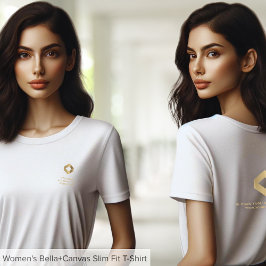 Chic Anpassade Business Logotyp Tee