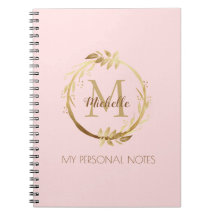 Chic Anpassningsbar Rosa Guld Monogram Mina antec