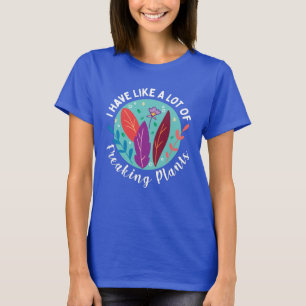 Chic av många växter t shirt