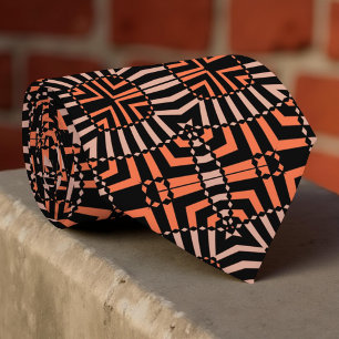 Chic av trendig-klass Op Art Geometric Mönster Slips