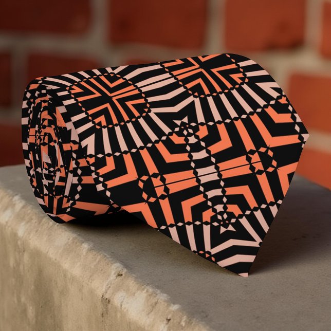 Chic av trendig-klass Op Art Geometric Mönster Slips (Skapare uppladdad)