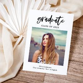 Chic Avslappnad Script och Photo | Student Meddelande
