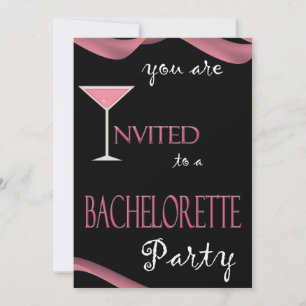 Chic Bachelorette Party-inbjudan Inbjudningar