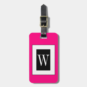 CHIC BAGAGE TAG_230 HOAD PINK/BLACK/WHITE BAGAGEBRICKA