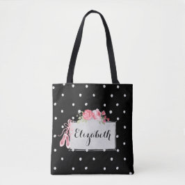 Chic balettpersonlig tygkasse
