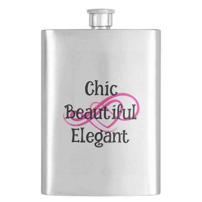 Chic, Beautiful, Elegant Classic Flask Fickplunta (Framsidan)