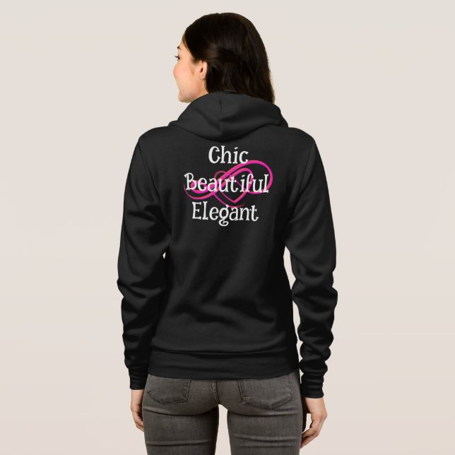 Chic, Beautiful, Elegant T-Shirt (Hel baksida)