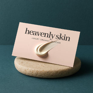 Chic Beauty Skin Care Spa Boutique Rosa Visitkort
