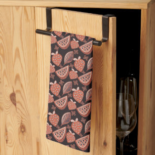 Chic Berry & Fruktig design Kökshandduk