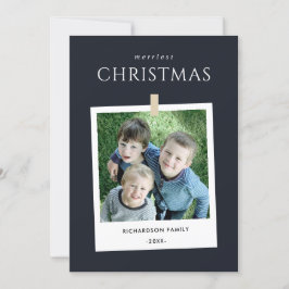 CHIC BLACK ANPASSNINGSBAR FAMILY PHOTO MERRIEST CH JULKORT