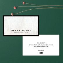 Chic Black Gräns White Wood Professionell