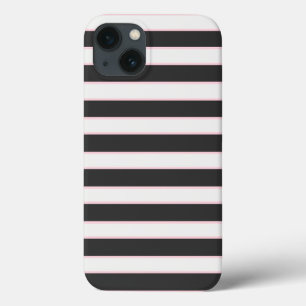 Chic Black Rosa Stripe Samsung Galaxy Note 4 Fodra