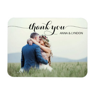 Chic blommande Foto-Tack Magnet