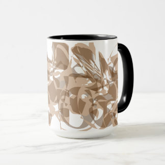 Chic Blommigt Design Mugg
