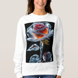"Chic Blommigt Elegance: Women's Ro Design T-Shirt