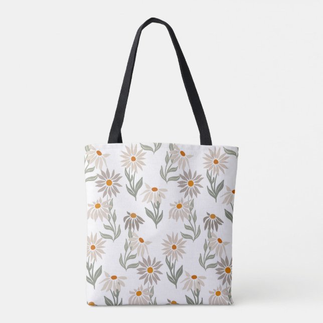 Chic Bloom Totala Bag Tygkasse (Baksida)