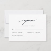 Chic Blue Calligraphy-Bröllop OSA Response