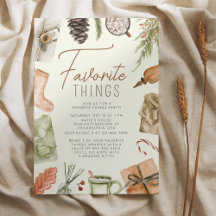 Chic Boho Mysigt Helgdag Favorite Sak Party