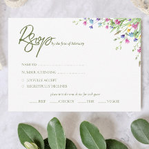 Chic boho (slädblommor) Bröllop