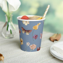 Chic Boho WildblommRustic Periwinkle Bröllop