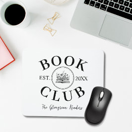 Chic Bok Klubb Medlemmar Personlig Gift Mousepad Musmatta