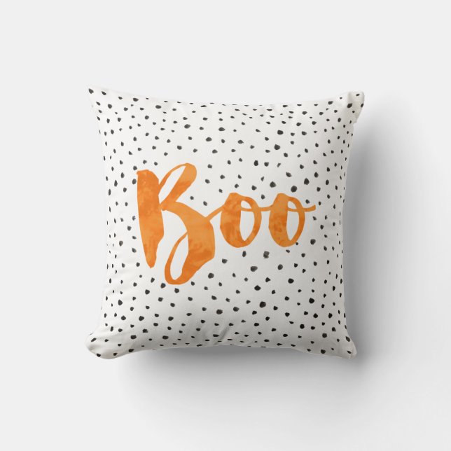 Chic Boo Halloween-punktfyllning Kudde (Framsida)