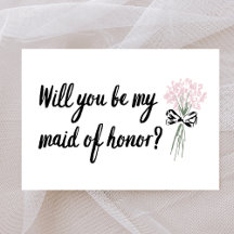 Chic Bouquet Frieri du Maid of honor
