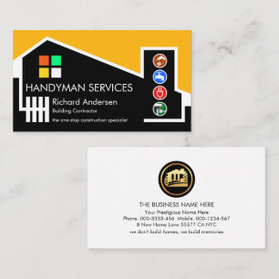 Chic Byggnad Home Handyman ConTRAR Visitkort