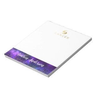 Chic cancerastrologi postar det anteckningsblocket anteckningsblock