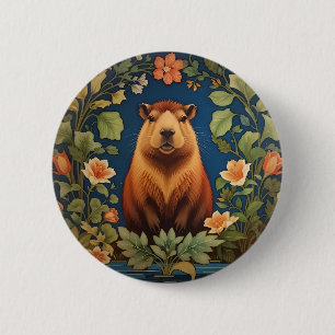 Chic Capybara - William Morris Inspired Knapp