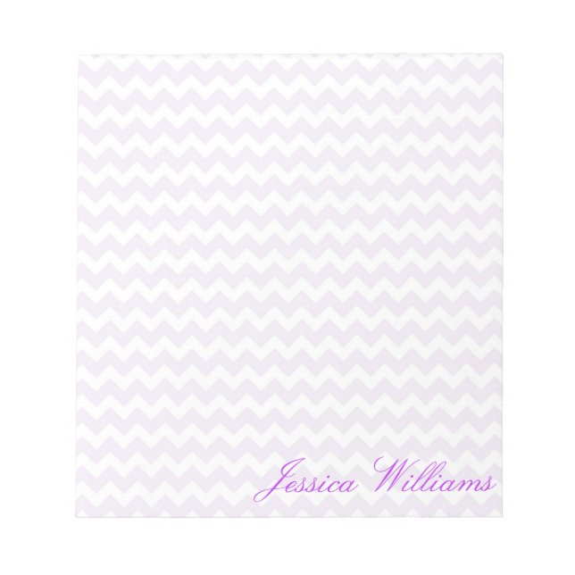 Chic Chevron Anteckningsblock (Framsida)