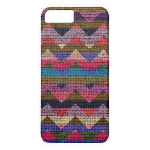 Chic Chevron Burlap Rustic #32
