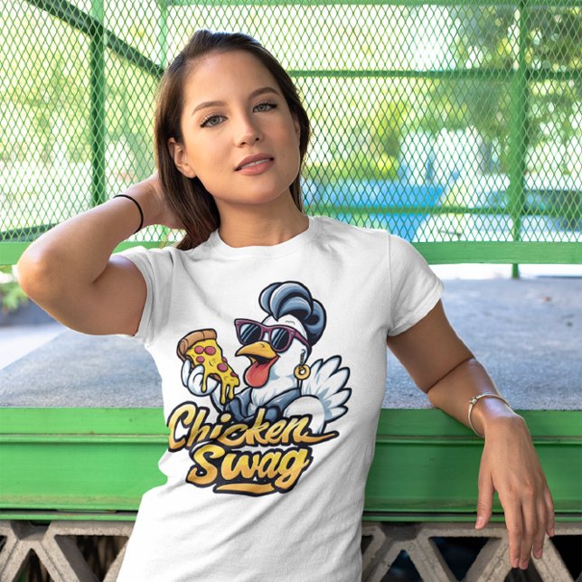 Chic Chicken Swag-Logotyp T Shirt (Skapare uppladdad)