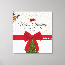 Chic Christmas Canvastryck