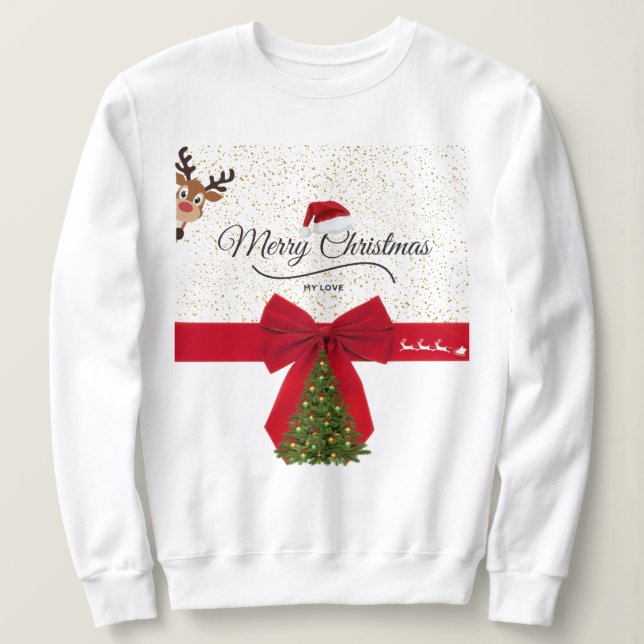 Chic Christmas T Shirt (Design framsida)