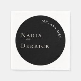 CHIC CIRCLE BRÖLLOP PAPPERSSERVETT