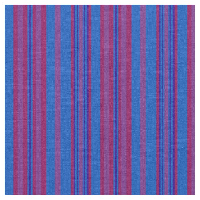 Chic Claret, plommon, mörk - slösa, ljust - görade Tyg (Närbild)