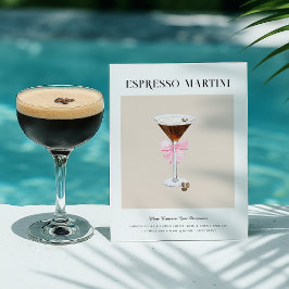 Chic Cocktail Art | Espresso Martini Recipe Vykort