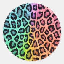 Chic Colorful Leopard Mönster