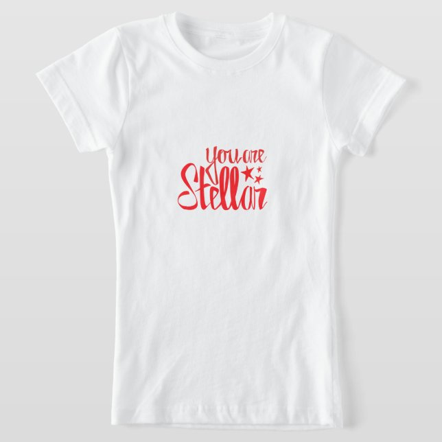 Chic Comfort: Girls Bra Jersey T-Shirt for Styli (Laydown)