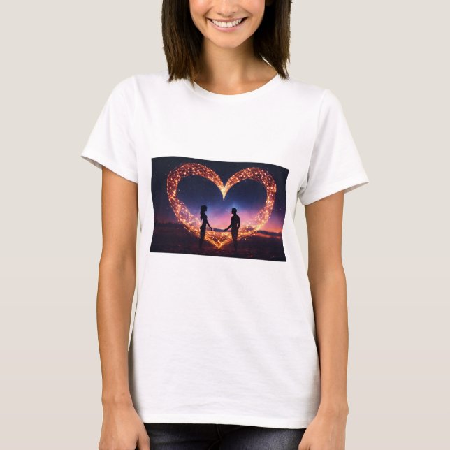 "Chic & Comfy: Trendig Tees for Girls on the Go" T Shirt (Framsida)