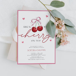 Chic Coquette Cherry på översta Möhippan Inbjudningar