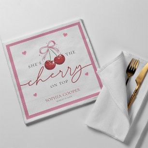 Chic Coquette Cherry på översta Möhippan Pappersservett