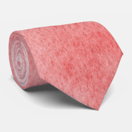 Chic Coral Red Watercolor Stänk Neck Tie för manar Slips