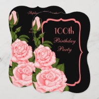 Chic Corner Röd ros 100:e födelsedag