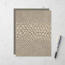 Chic Craft av typen Artisan Reptile Mönster Snakes