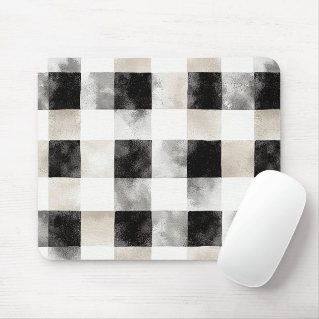 Chic Cream Black Pput Rand Musmatta (Med mus)